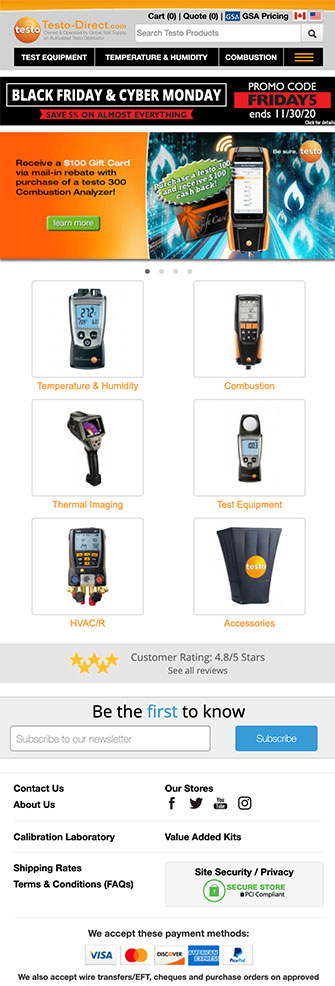 Testo-Direct.com - Proudly carrying the full like of Testo tools Testo-Direct.com - Proudly carrying the full like of Testo tools